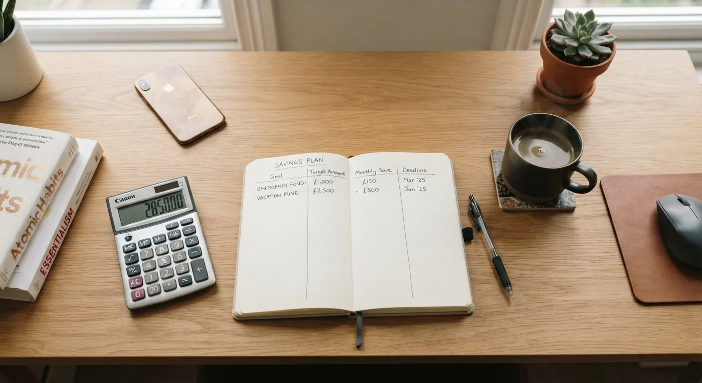 Building a Personal Savings Plan That Actually Holds Together