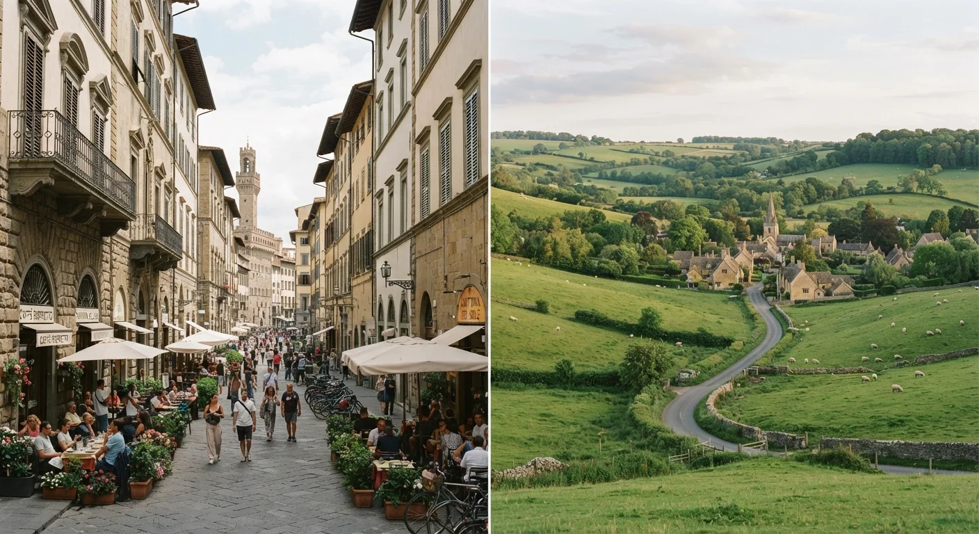 City Break or Countryside Retreat: How Travelers Can Choose the Right European Trip