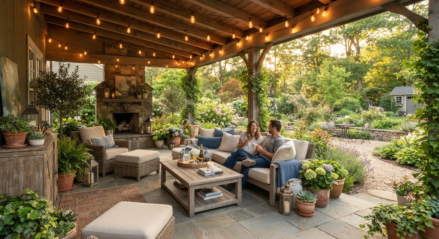 Designing an Outdoor Living Space That Works Year-Round