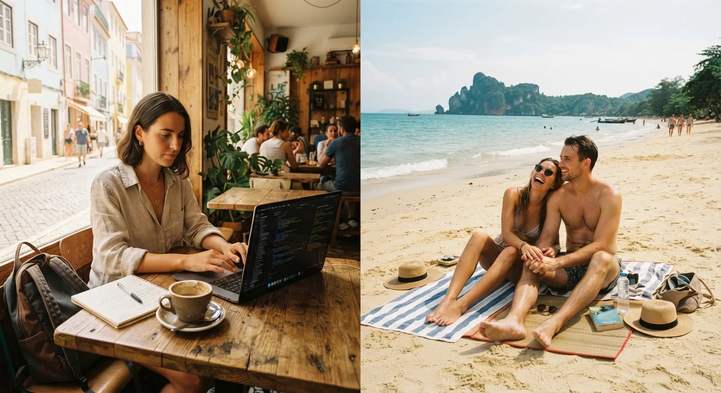 Digital Nomad Travel vs. Traditional Vacation: Two Very Different Trips to Plan For