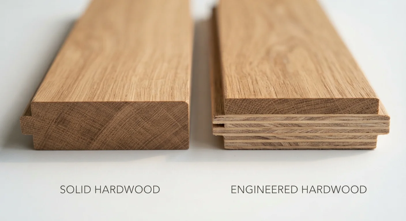 Engineered Hardwood vs. Solid Hardwood Flooring: Understanding the Real Differences