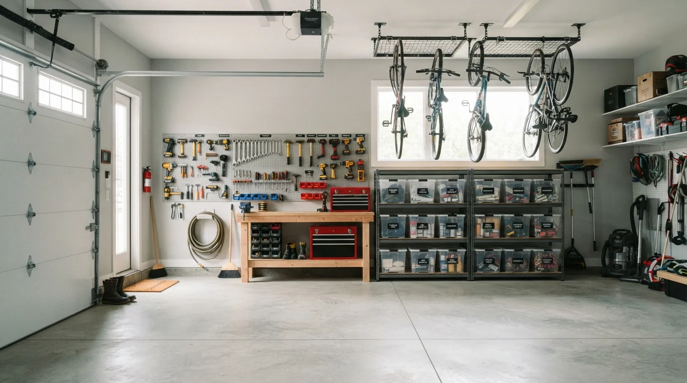 Garage Organization: Reclaiming Functional Space from Accumulated Stuff