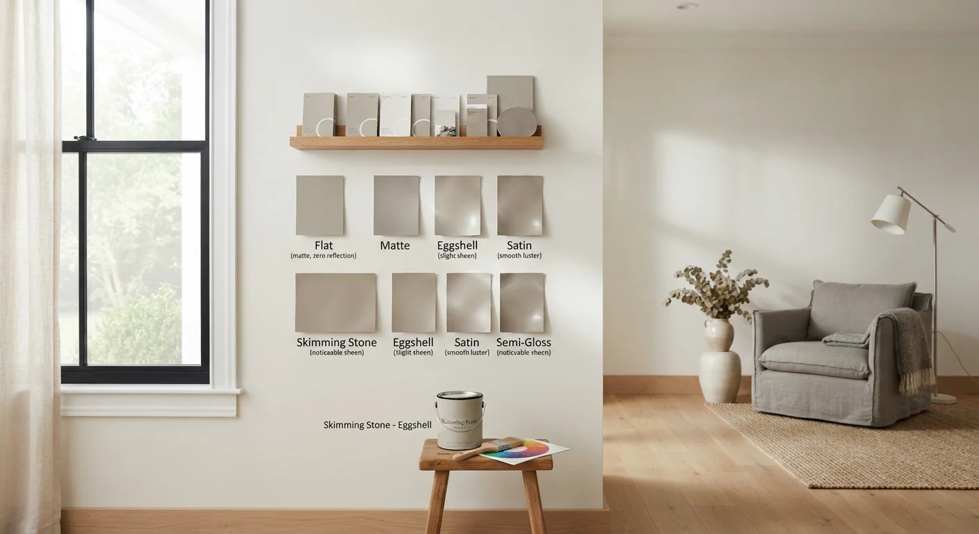 Interior Paint Finishes Compared: Matte, Eggshell, Satin, Semi-Gloss, and Gloss