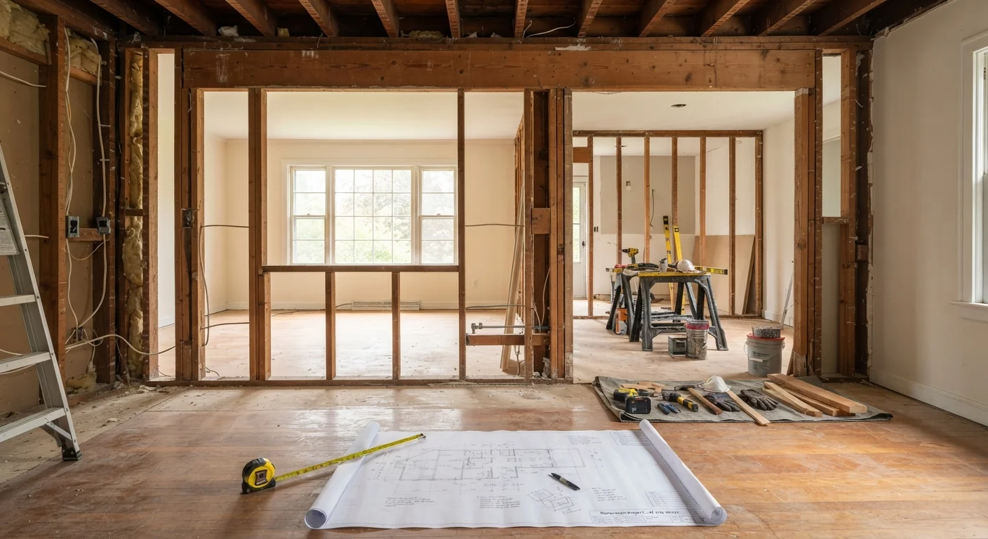 Load-Bearing Walls Explained: What Homeowners Need to Know Before Knocking Down a Wall