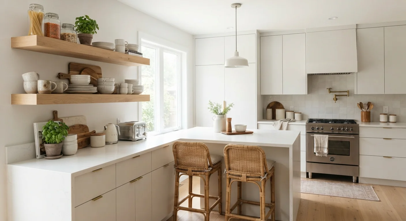 Open Shelving vs. Closed Cabinets: The Storage Decision That Shapes How You Organize