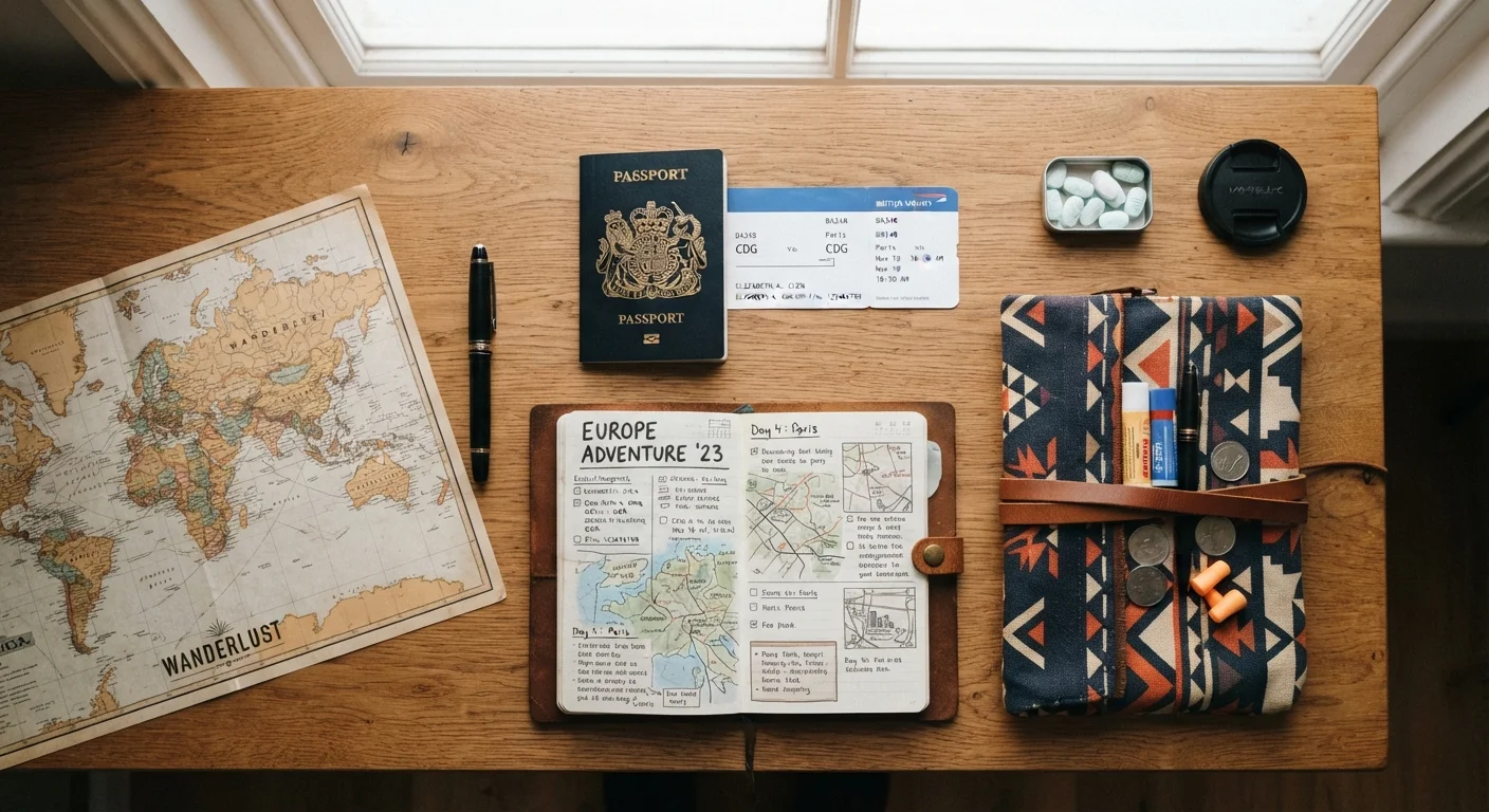 Pre-Trip Planning Checklist for Domestic and International Travel