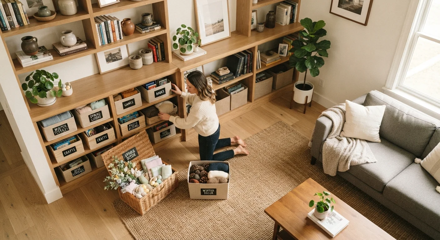 Seasonal Rotation: Keeping Your Home Functional Year-Round Without Extra Space