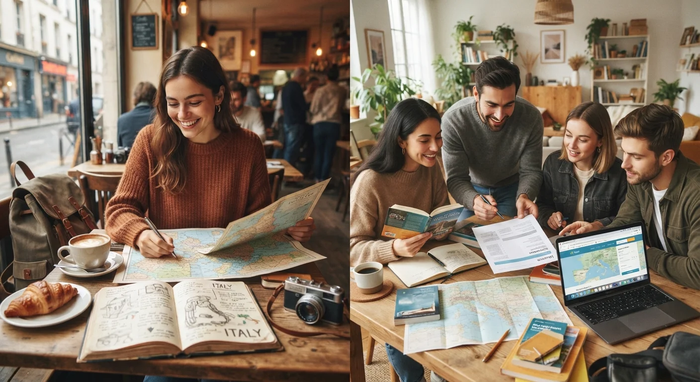Solo Travel Planning vs. Group Trip Coordination