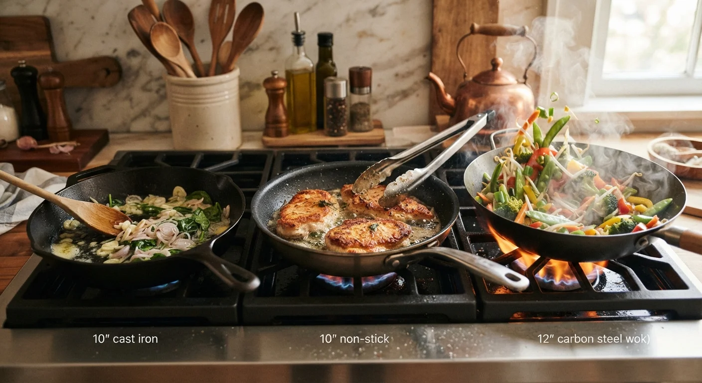 The Difference Between Sautéing, Pan-Frying, and Stir-Frying