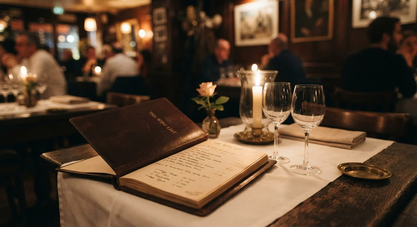 The Language of a Wine List: Reading Restaurant Menus Without Anxiety
