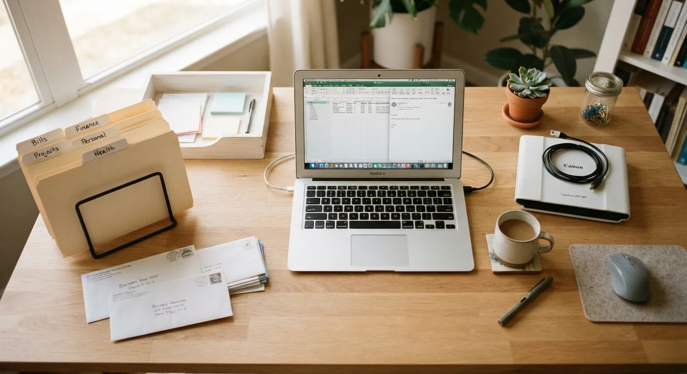 The Paper Problem: Managing Mail, Documents, and Filing in a Digital Age
