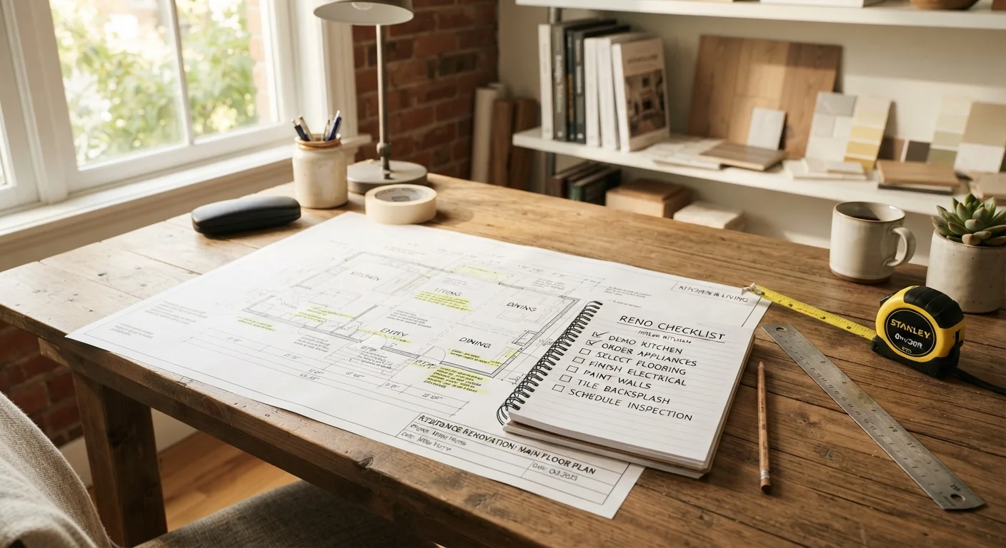 The Renovation Planning Checklist Every Homeowner Should Run Through Before Starting