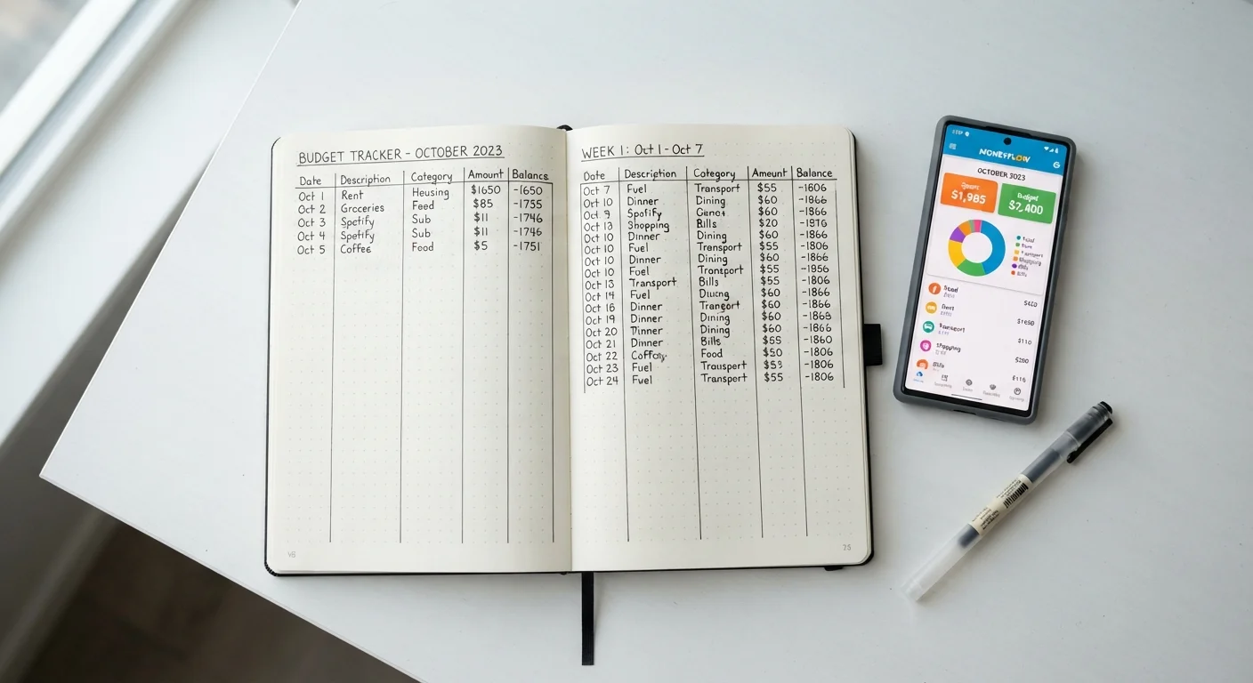 Tracking Spending by Hand vs. Using an App: Which Actually Works Better?