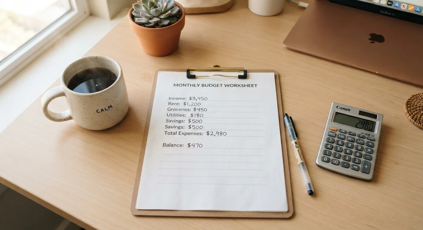 Your First Month on a Budget: A Practical Starting Point